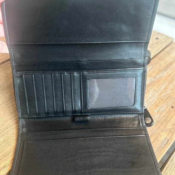 Vintage Coach Combo Checkbook Wallet - Picture 4 of 11